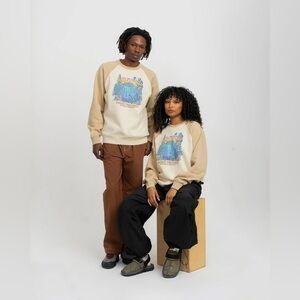 Parks Project Feel The Earth Breathe Crew Neck Sweatshirt